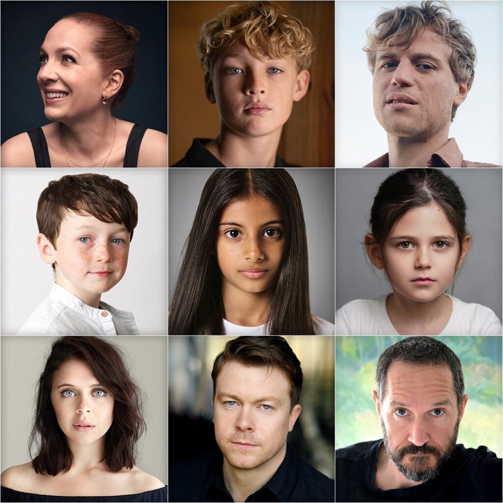 بازیگران نفش خانم ویزلی، دراکو مالفوی، لوسیوس مالفوی، سیموس فینیگان، پرواتی پاتیل، لاوندر براون، پتونیا دورسلی، ورنون دورسلی و کورنلیوس فاج در سریال هری پاتر